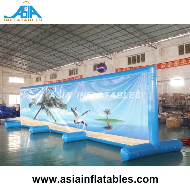 10mL Inflatable Water Floating Billboard / Highway Billboard Advertising / Inflatable Advertising Billboard Display System