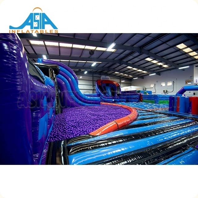 2023 The most fashion outdoor combo huge inflatable fun city, inflatable play zones inflatable trampolines playground for sale