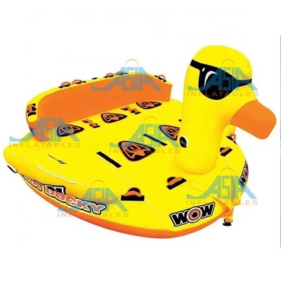 5 Riders Adults Kids water towable boats inflatable giant floating couch water sofa water ski tubes duck boat