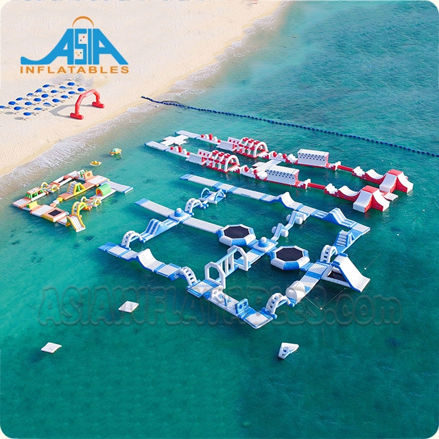 Adult inflatable water park water obstacle course aqua park inflatable floating water park for sale