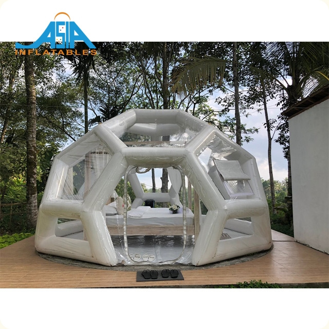 One Room Inflatable Clear Lawn Bubble Tent, Air Dome Igloo Tent for Outdoor