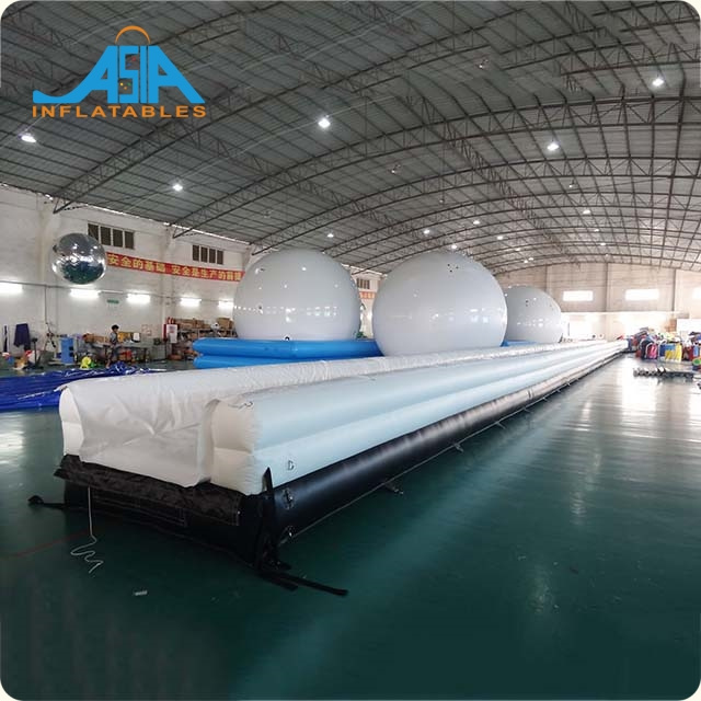 Giant Inflatable Water Slide Customized Slip And Slide Inflatable Slip N Fly Slide