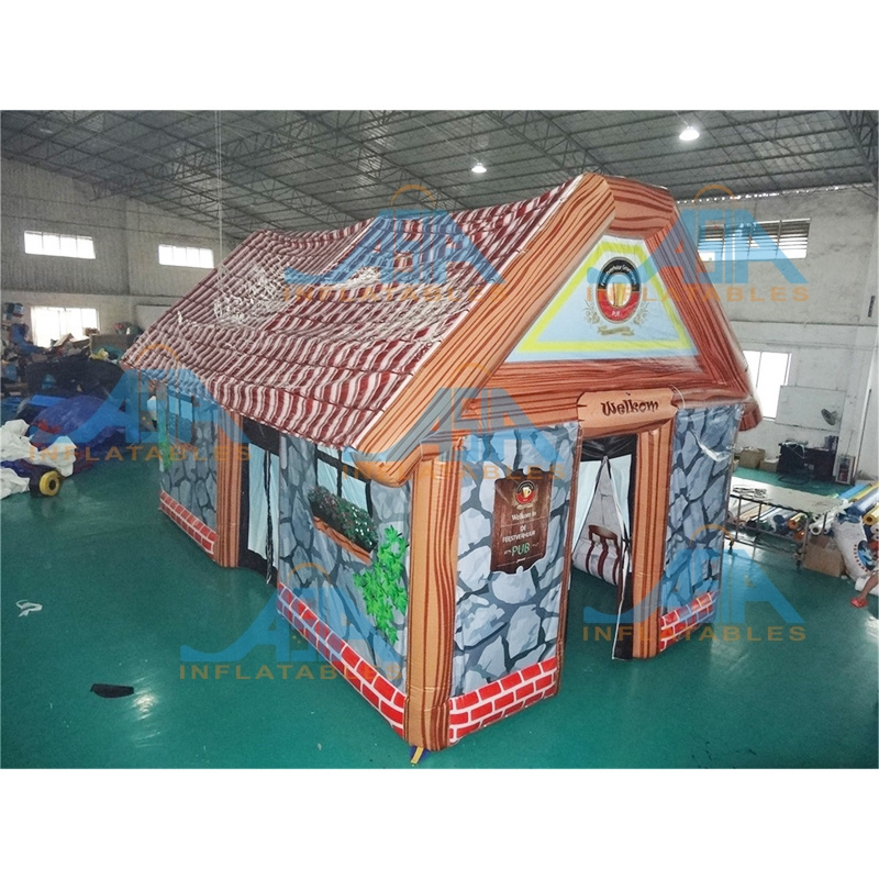 Customized Design Inflatable Pop Up Pub Tent Inflatable Cabin Pub