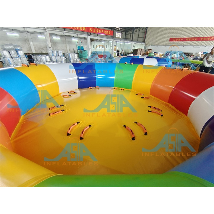 Spinning Aqua Twister Towables Inflatables Water Ski Tube Inflatable Disco Boat Towables For Water Sports