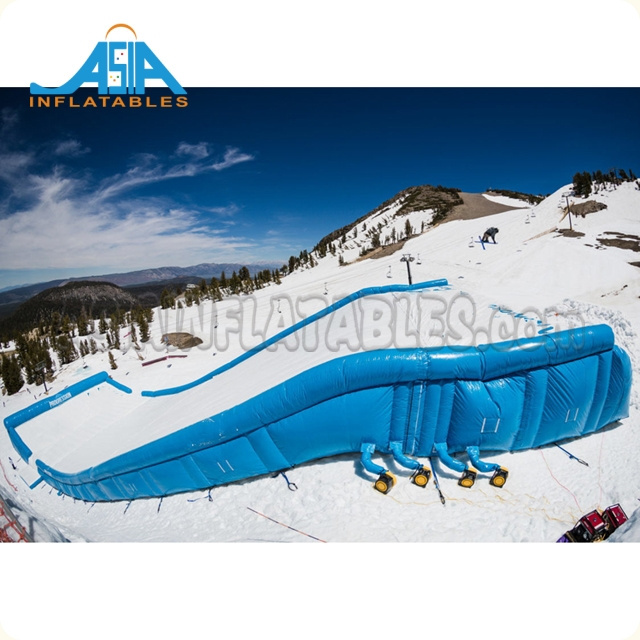 Long flying inflatable landing pad jumping airbag for skiing