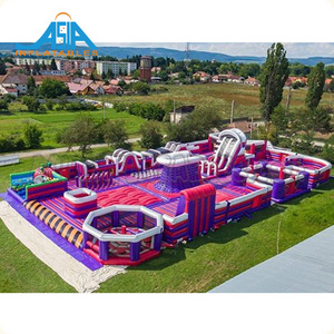 Inflatable theme park for adults / inflatable indoor outdoor trampoline park