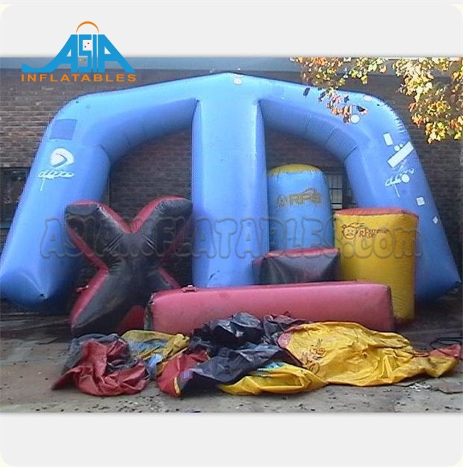 44 bunkers Millennium inflatable paintball bunkers field inflatable bunker