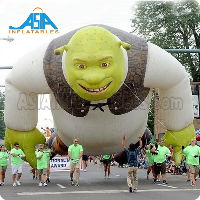 Giant Inflatable  Fireman Propaganda Balloon Customized Inflatable Spiderman  Hulk Parade Balloon