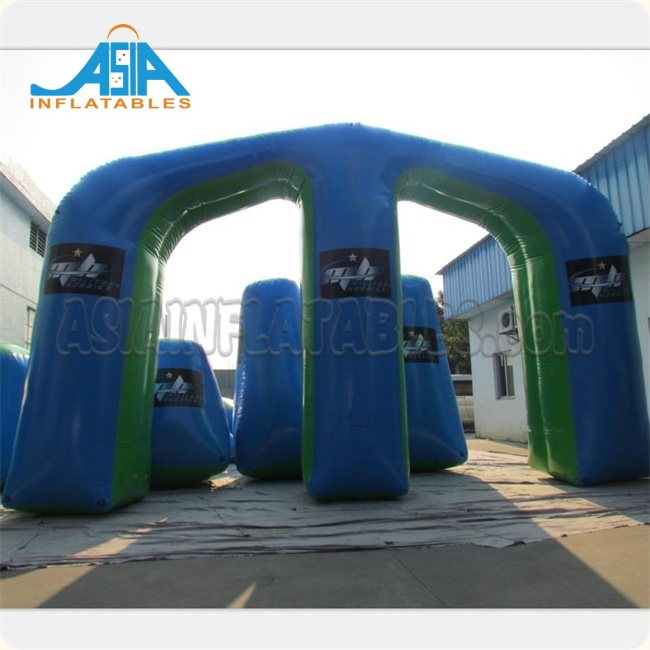 44 bunkers Millennium inflatable paintball bunkers field inflatable bunker