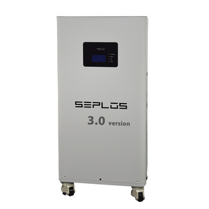 Seplos 3.0 Active balancing 15kwh vertical 48V 200A 16S 230Ah lifepo4 battery diy kit box home solar energy storage battery box