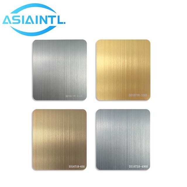 Sheet Plate for Decoration Sliver 5052 Anodized Brushed Aluminum Alloy Gold Green Blue ASIA Aluminum Is Alloy 1%-3%,±1% 500KGS