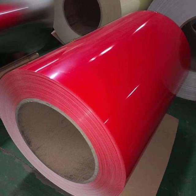 High precision aluminum coil powder coating color aluminum gutter coil white