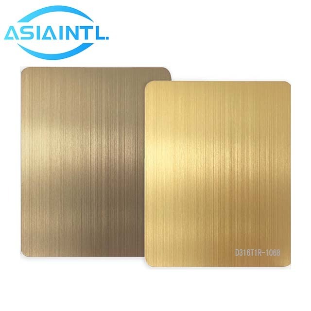 Sheet Plate for Decoration Sliver 5052 Anodized Brushed Aluminum Alloy Gold Green Blue ASIA Aluminum Is Alloy 1%-3%,±1% 500KGS