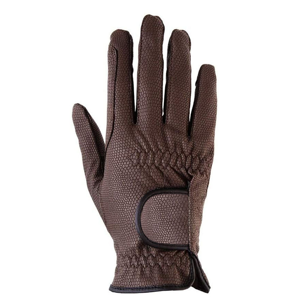 Men and Women Horse Riding Gloves Leather  Fabric Gloves  Equestrian best selling whole sale adjustable gloves