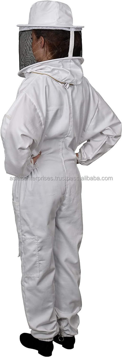 Aaia b suit for Beekeeping Suit for Men and Women with detachable hood beekeer suit Fencing Veil Professional Sting Proof