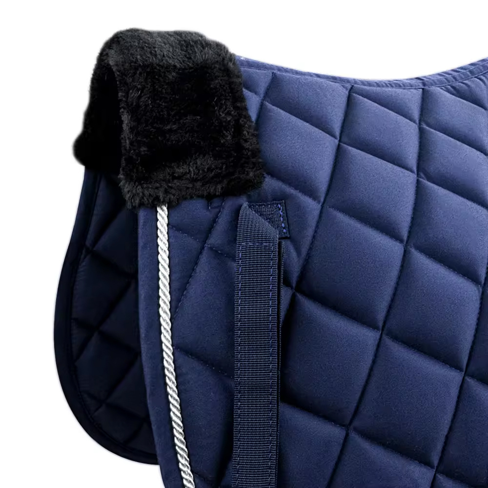 Winter Saddle Pad Winter Pad with Fur Warm Western Winter Saddle Blanket