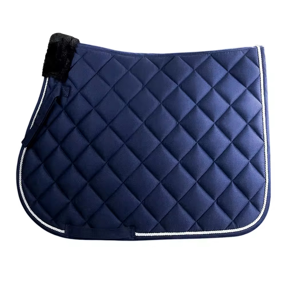 Winter Saddle Pad Winter Pad with Fur Warm Western Winter Saddle Blanket