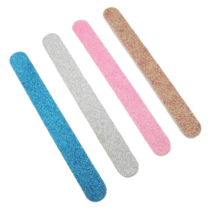 Sunshine Nail Files Shining Sandpaper Polished Glitter Nail File