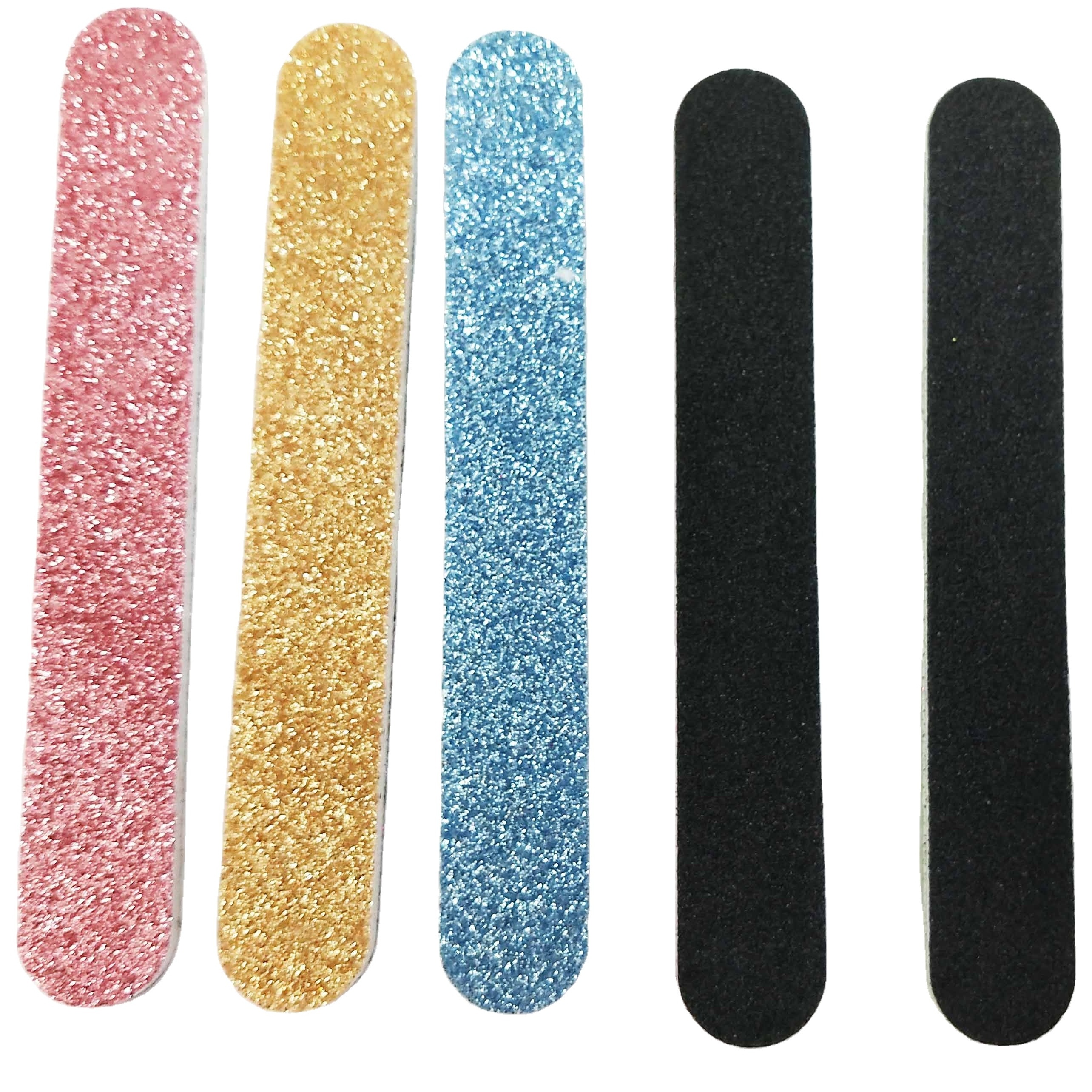 Sunshine Nail Files Shining Sandpaper Polished Glitter Nail File