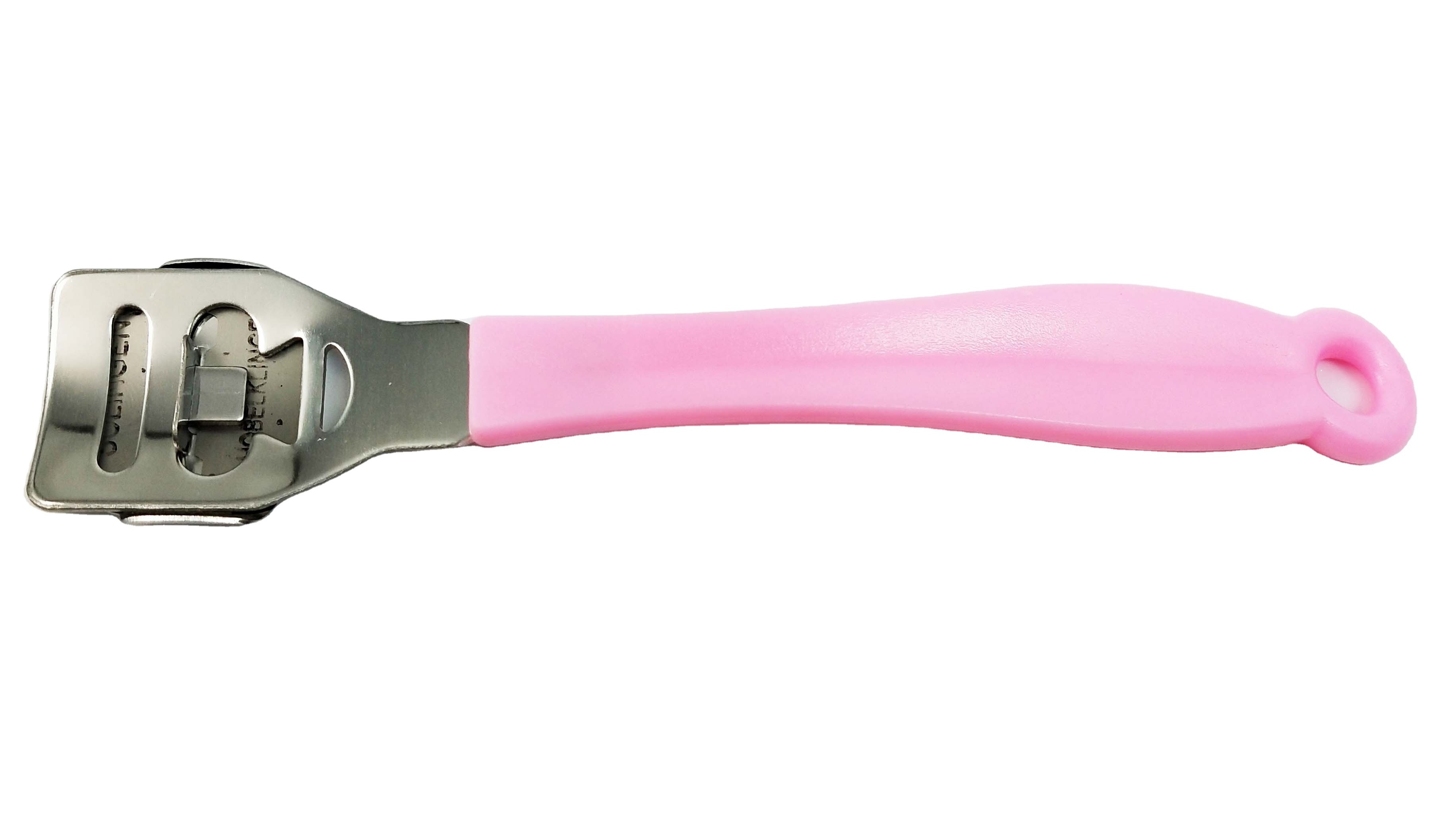 Pink Color Handle Remove Dead Skin Foot Scrapers