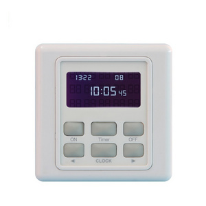 Smart Weekly programmable timer switch with multiple period settings