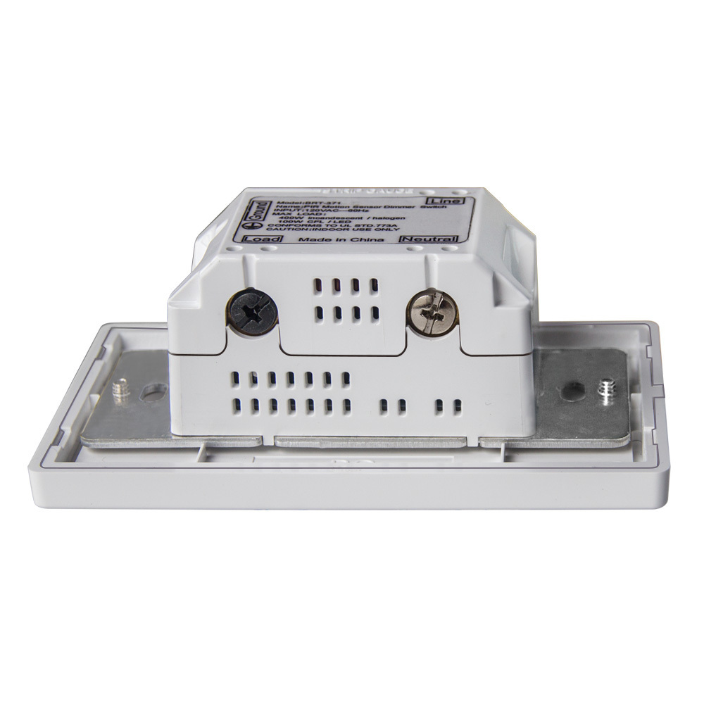 PIR Motion Sensor Switch With Dimmer Function Neutral Required