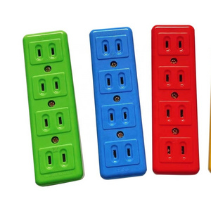 Wholesale Popular OEM copper Thailand Cambodia 2 Pin Top Five colors industrial plug and socket electrical plug socket