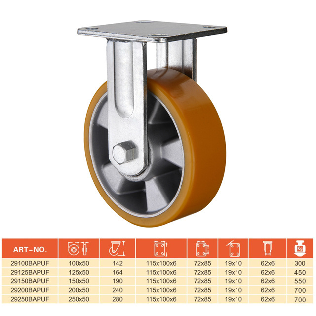 Hot Sale Industrial Rubber Cart Wheels for Workbench Project Swivel Locking Casters Heavy Duty Caster Wheels