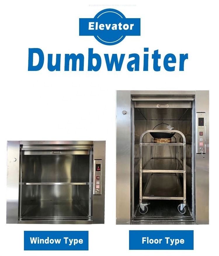 Professional 150Kg Cheap Dumbwaiter Lift With Ce Certificate