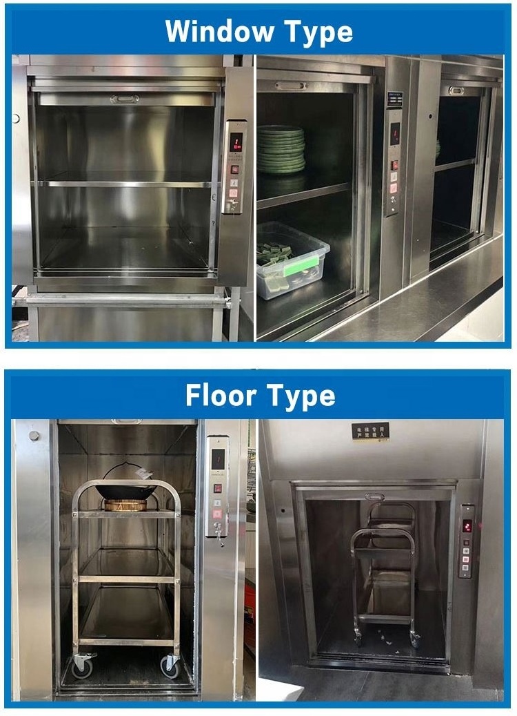 Professional 150Kg Cheap Dumbwaiter Lift With Ce Certificate