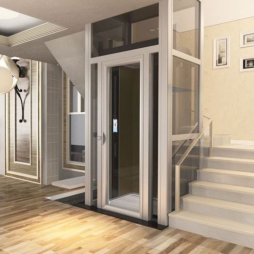 Safe And Trouble-Free Indoor Villa Elevator Home Lift Hydraulic Elevator House