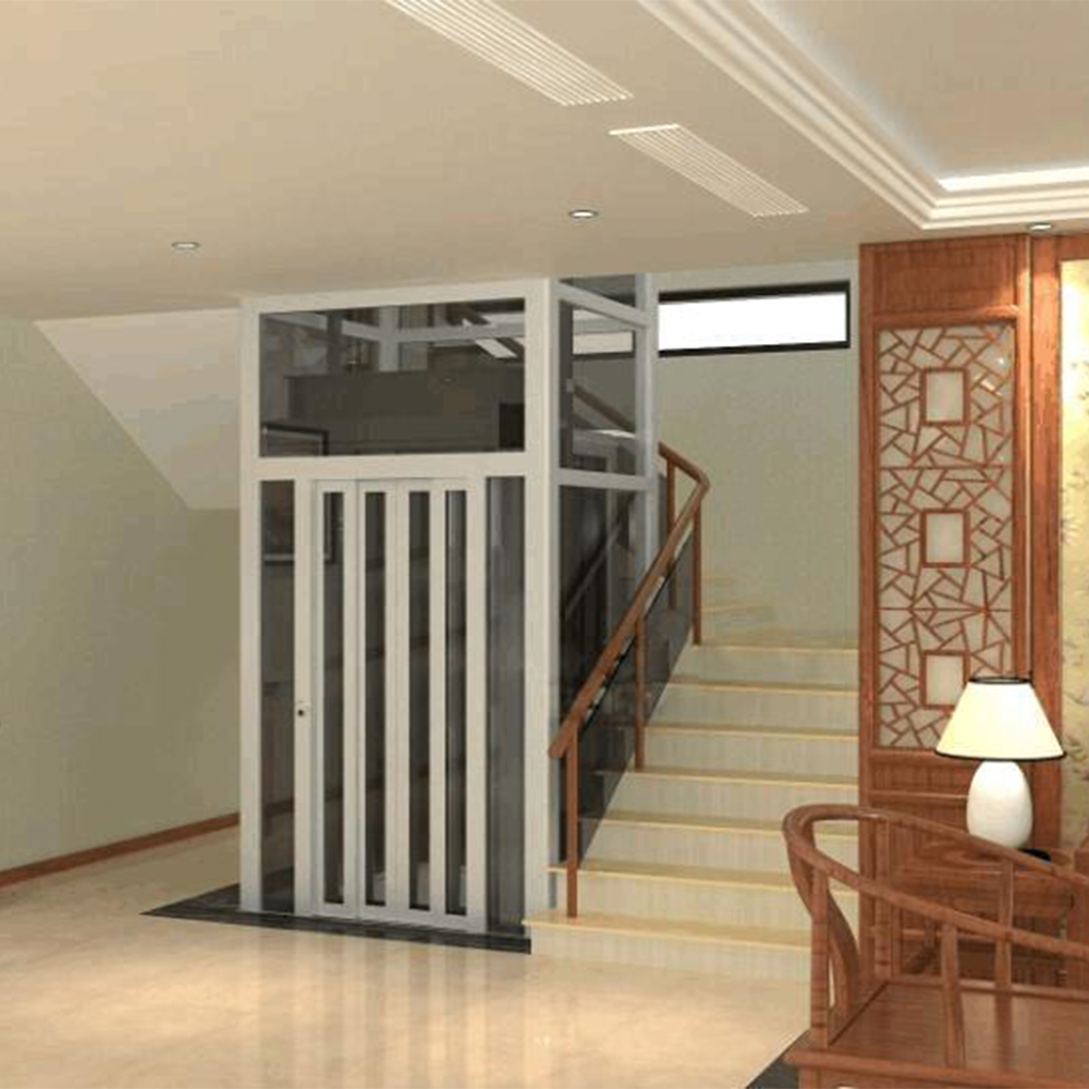 Safe And Trouble-Free Indoor Villa Elevator Home Lift Hydraulic Elevator House