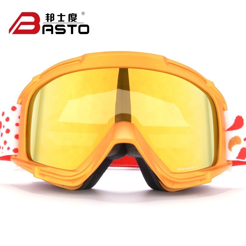 Custom Snowboard Snow Gafas De Esqui Adult Interchangeable Clear Heated OEM Women Ski Snowboard Goggles