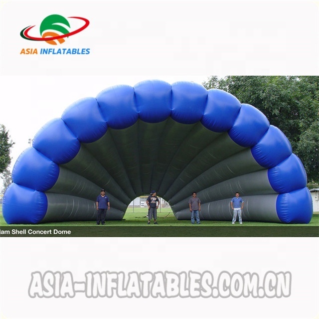 Inflatable shell concert dome /  Inflatable Acoustical Shell / Inflatable Tent For Advertising and Promotion