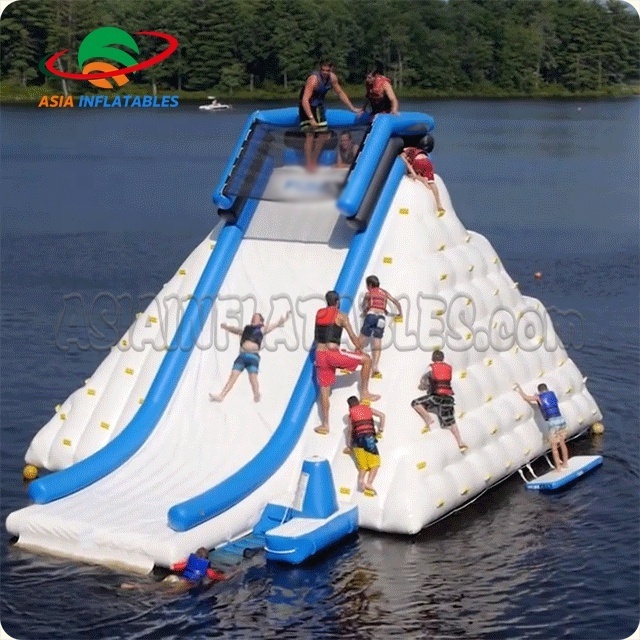 lake toys inflatable iceberg ocean aquatic inflatables Climbing iceberg float water toy