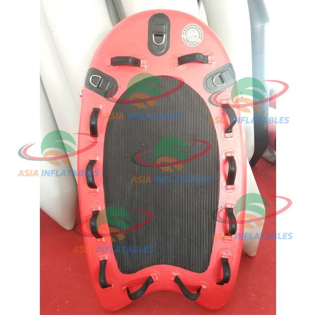 Customized Lifeguard jet ski inflatable stand up paddle jet ski sled inflatable rescue surf board