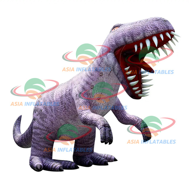 Creative inflatable tyrannosaurus giant inflatable velociraptor for exhibition display