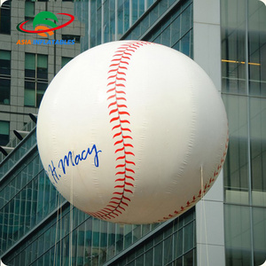 Giant Inflatable Baseball Helium Balloon, Softball Ballon for Sports League, Cold Air Sport Balloon