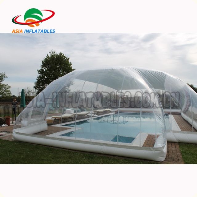 Winter transparent pool dome cover inflatable dome for swimming pool