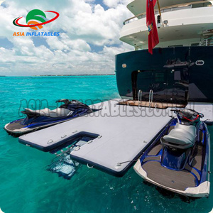 New Design Inflatable Boat Extension Dock, Floating Jetski Dock Platform