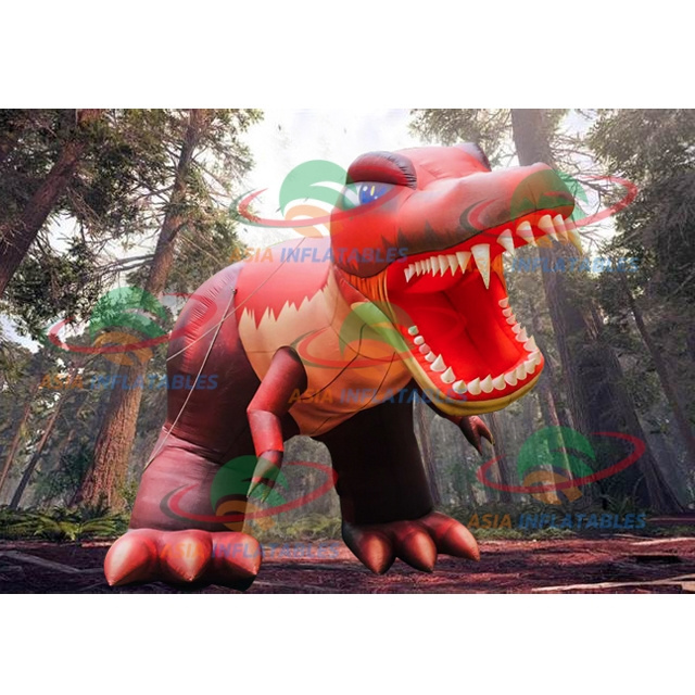 Creative inflatable tyrannosaurus giant inflatable velociraptor for exhibition display