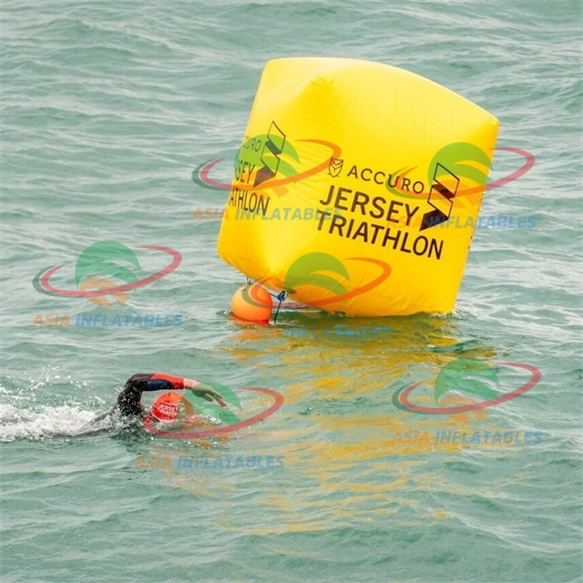 Inflatable Water Floating Marker Water Swimming Buoy Pontoons Tubes For Warning Mark Buoys