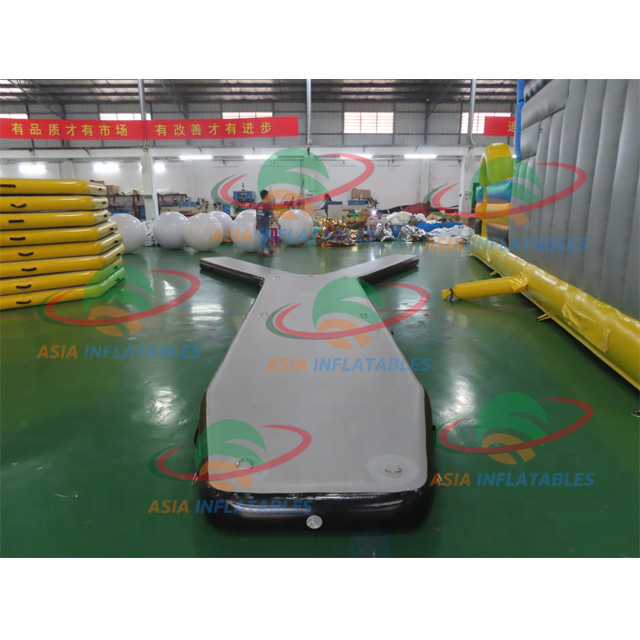 Inflatable Jet Ski Floating Dock Water Platform Swimming Sea Pool for Yacht kayak with pedals boats