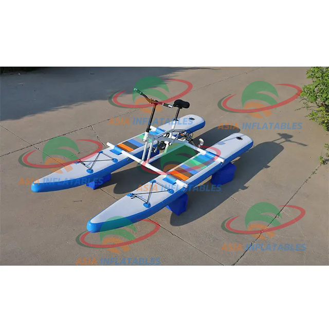 Drop stitch sup paddle board buoy tube Inflatable single person Water pedal Bike Bicycle