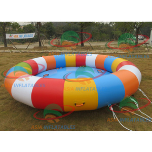 Inflatable Towable Water Sports Inflatable Disco Boat Water Toy Crazy UFO Inflatable Aqua Twister