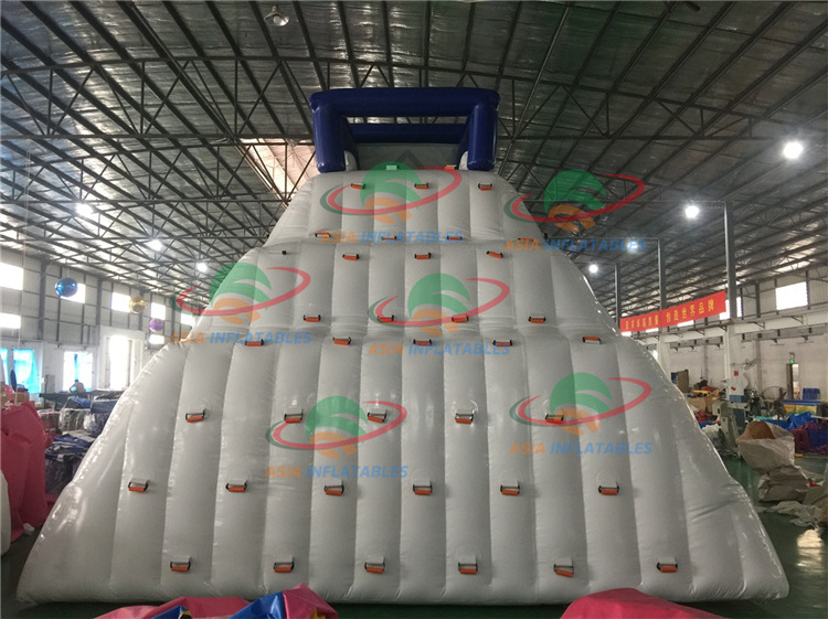 lake toys inflatable iceberg ocean aquatic inflatables Climbing iceberg float water toy