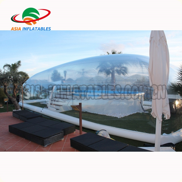 Winter transparent pool dome cover inflatable dome for swimming pool