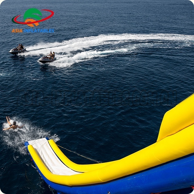 Boat Dock Slide Inflatable Water Floating Slide Inflatable Yacht Slide For Sale