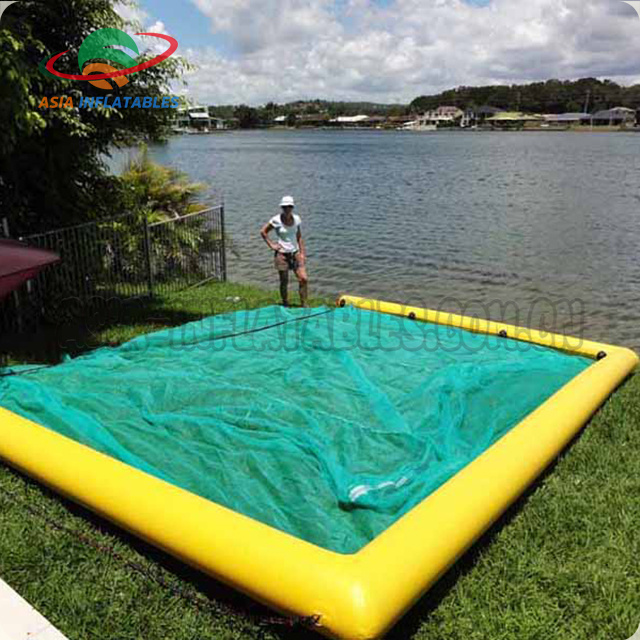 Customized Inflatable Sea Ocean Swimming pool, Inflatable water floating pool for yacht