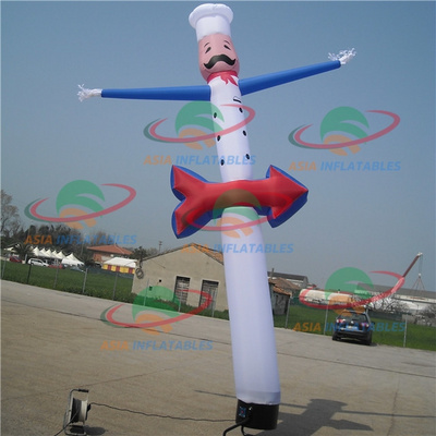 Inflatable Chef Air Dancer /Promotional Chef Inflatable Sky Dancer/Inflatable Air Dancer for Advertising